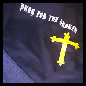 SUCCOUR PRAY FOR THE BROKEN CREWNECK
